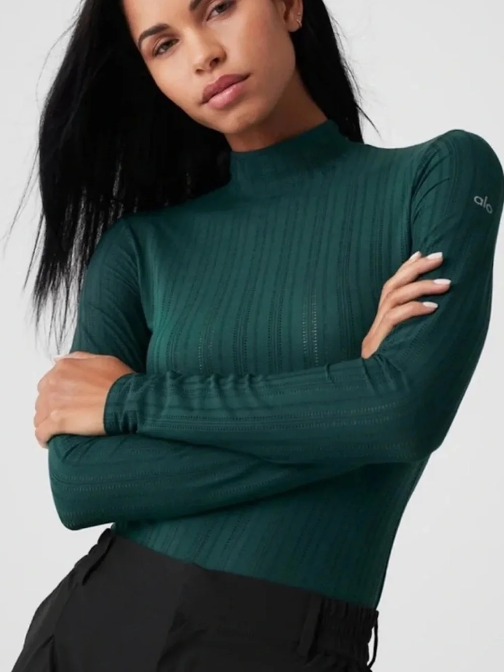 ALO Yoga Euphoria Long Sleeve Bodysuit XS